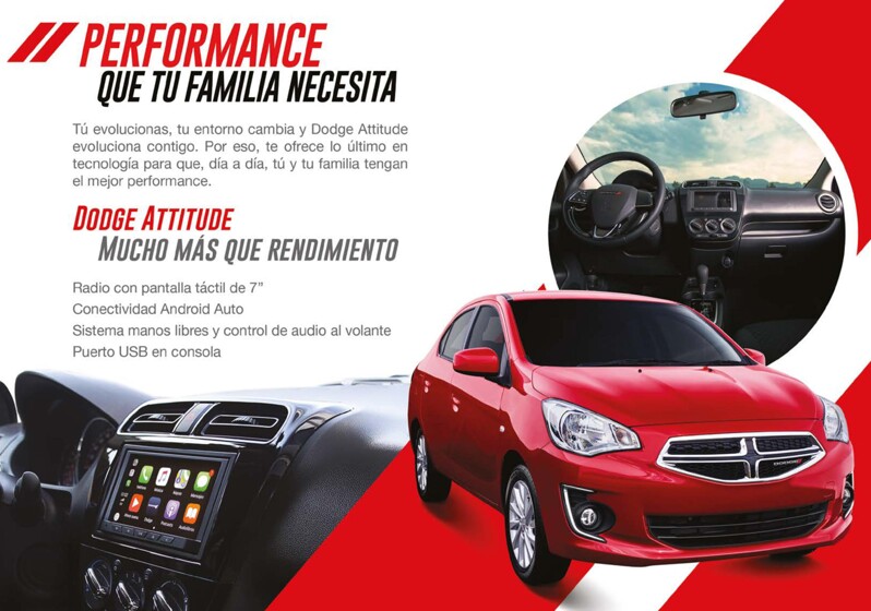 Catálogo Dodge en Aguascalientes | Attitude 2023 | 30/12/2022 - 31/12/2023