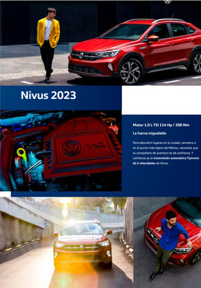 Ofertas de Autos en San Andrés Tuxtla | Nivus 2023 de Volkswagen | 30/12/2022 - 31/12/2023