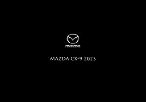 Catálogo Mazda en Monterrey | CX - 9 2023 | 30/12/2022 - 31/12/2023