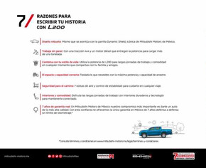 Catálogo Mitsubishi en San Pedro Garza García | L200 23 | 30/12/2022 - 31/12/2023