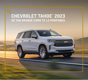 Catálogo Chevrolet en Ciudad de México | Tahoe 2023 | 7/1/2023 - 31/12/2023
