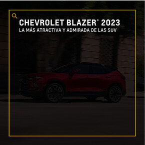 Catálogo Chevrolet en Benito Juárez (CDMX) | Blazer 2023 | 7/1/2023 - 31/12/2023