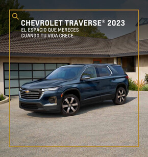 Ofertas de Autos en Jardines de la Silla | Traverse 2023 de Chevrolet | 7/1/2023 - 31/12/2023