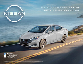 Catálogo Nissan en Buenavista (Cuauhtémoc) | Nissan Versa | 18/1/2023 - 18/1/2024
