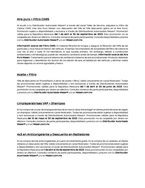 Ofertas de Autos en Colima | Nissan Urvan de Nissan | 1/6/2023 - 1/6/2024