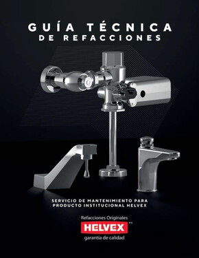 Ofertas de Ferreterías en San Nicolás de los Garza | Guía Técnica de Refacciones de Helvex | 29/6/2023 - 30/9/2023