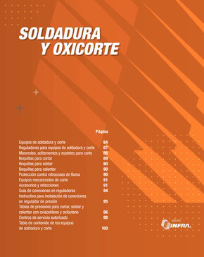 Catálogo Infra | Soldadura y Oxicorte | 13/7/2023 - 12/10/2023