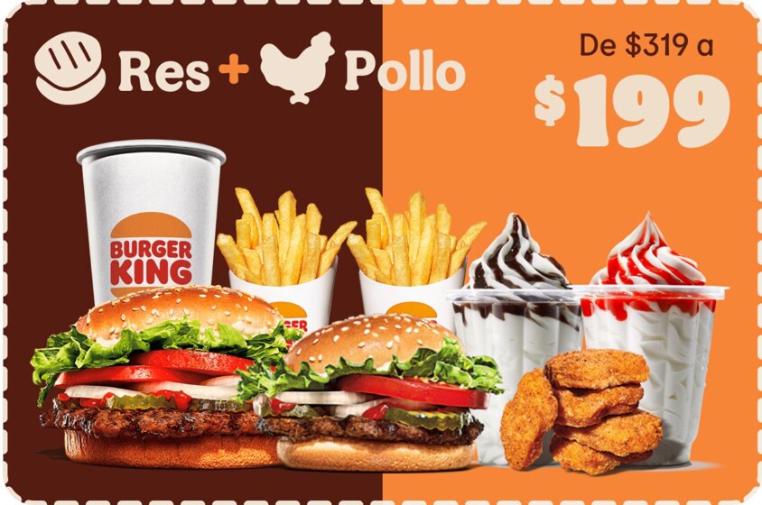 Catálogo Burger King en Ixtapaluca | Ofertas Increíbles Burger King! | 14/7/2023 - 6/11/2023