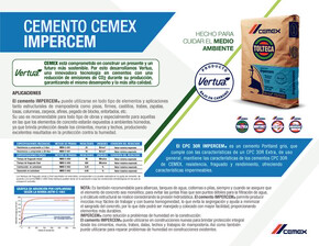 Catálogo Cemex en Cuauhtémoc (CDMX) | IMPERCEM | 19/7/2023 - 18/10/2023