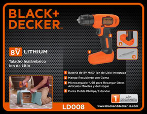 Catálogo Black and Decker | 8V Lithium | 24/7/2023 - 23/10/2023