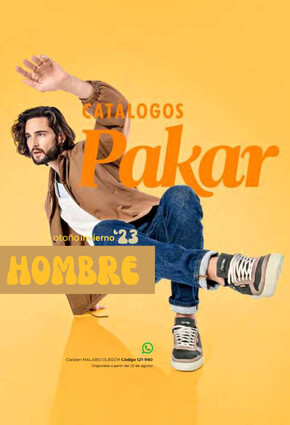 Catálogo Pakar en Mérida | Pakar Hombre | 29/7/2023 - 31/10/2023