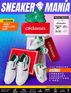 Catálogo Cklass en Heróica Puebla de Zaragoza | Cklass Sneakermanía | 9/8/2023 - 8/11/2023