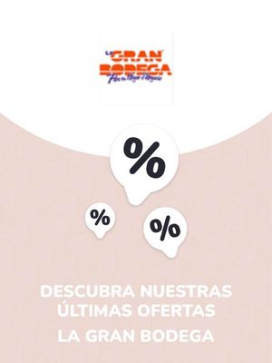 Ofertas de Supermercados en San Andrés Cholula | Ofertas La gran bodega de La gran bodega | 31/8/2023 - 31/8/2024