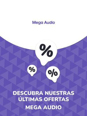 Ofertas de Electrónica en Iztacalco | Ofertas Mega Audio de Mega Audio | 31/8/2023 - 31/8/2024