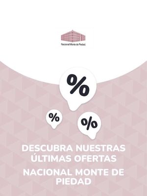 Ofertas de Tiendas Departamentales en Villahermosa | Ofertas Nacional Monte de Piedad de Nacional Monte de Piedad | 31/8/2023 - 31/8/2024