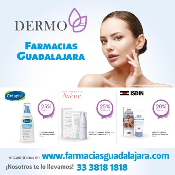 Catálogo Farmacias Guadalajara en Chihuahua | Boletín Dermo | 3/9/2023 - 30/9/2023