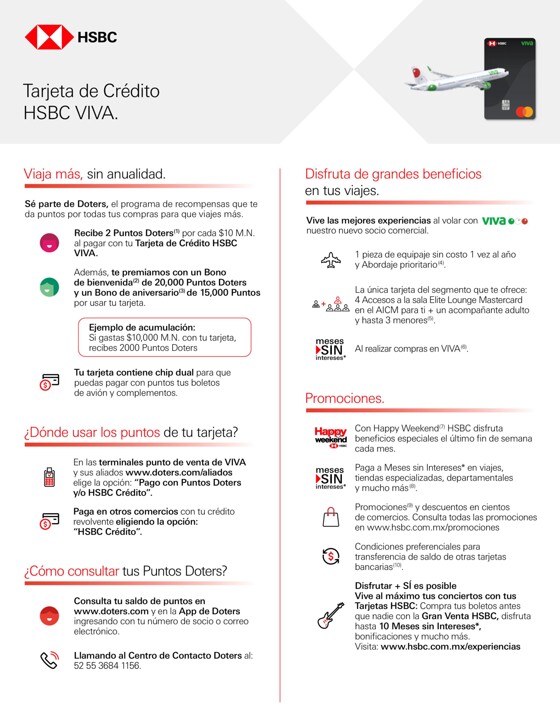 Catálogo HSBC en Benito Juárez (CDMX) | folleto de viva | 3/9/2023 - 31/12/2023