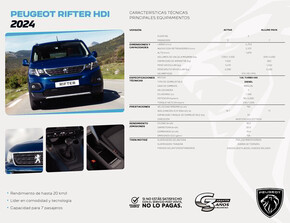 Catálogo Peugeot en Monterrey | RIFTER HDI | 5/9/2023 - 5/9/2024