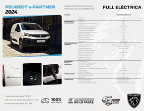 Catálogo Peugeot | NUEVA e-PARTNER | 5/9/2023 - 5/9/2024