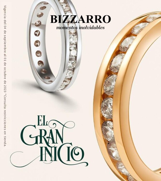 Catálogo Joyerías Bizzarro en Guadalajara | El Gran Inicio | 5/9/2023 - 1/10/2023