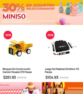 Ofertas de Salud y Belleza | Ofertas Increíbles Hasta 30% oFF Miniso de Miniso | 6/9/2023 - 23/9/2023