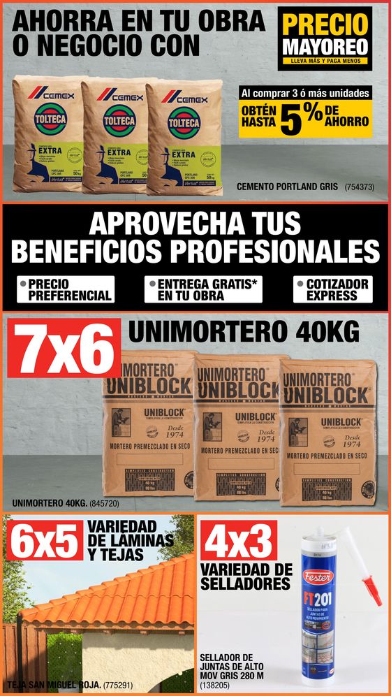 Catálogo The Home Depot en Villahermosa | Temporada de ahorros | 7/9/2023 - 4/10/2023