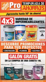 Catálogo The Home Depot en Piedras Negras | Temporada de ahorros | 7/9/2023 - 4/10/2023