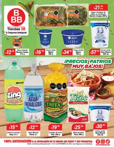 Ofertas de Supermercados en Veracruz | Volante General Septiembre de Tiendas 3B | 16/9/2023 - 30/9/2023