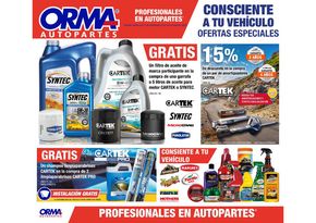 Ofertas de Autos en Tlajomulco de Zúñiga | Ofertas speciales de Orma Autopartes | 19/9/2023 - 1/11/2023