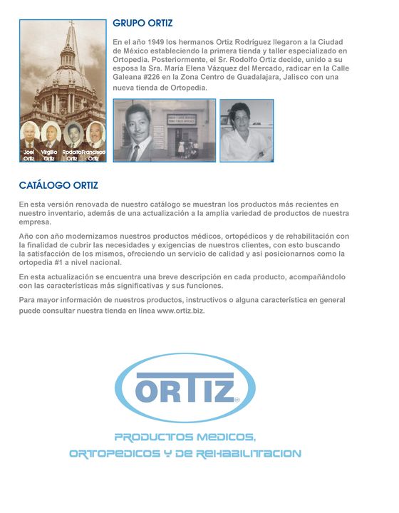 Catálogo Productos médicos Ortiz en Ecatepec de Morelos | Catálogo Ortiz | 19/9/2023 - 31/12/2023