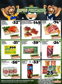 Ofertas de Supermercados en Pesquería (Nuevo León) | Super Preciazos de Merco | 22/9/2023 - 28/9/2023