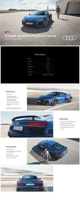 Catálogo Audi | R8 Coupe | 21/9/2023 - 31/12/2023