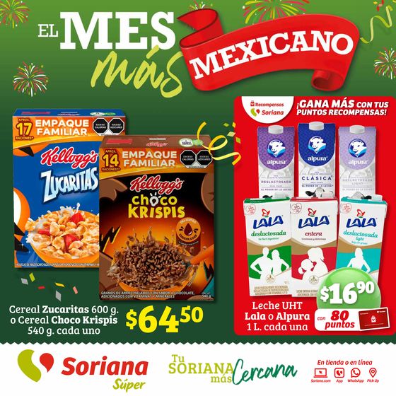 Catálogo Soriana Súper en Ensenada (Baja California) | El Mes Más Mexicano Super  | 22/9/2023 - 28/9/2023