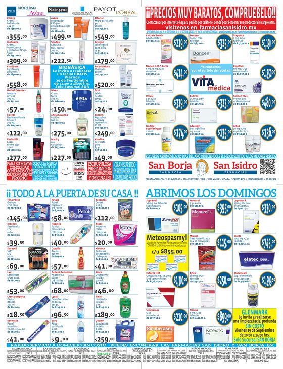 Catálogo Farmacias San Isidro y San Borja | Ofertas Farmacias San Isidro y San Borja | 25/9/2023 - 1/10/2023