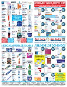 Ofertas de Farmacias y Salud en Cuauhtémoc (CDMX) | Ofertas Farmacias San Isidro y San Borja de Farmacias San Isidro y San Borja | 25/9/2023 - 1/10/2023