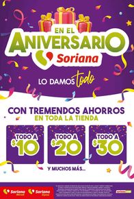 Ofertas de Supermercados en Benito Juárez (CDMX) | Aniversario Soriana Mercado  de Soriana Mercado | 2/10/2023 - 13/10/2023