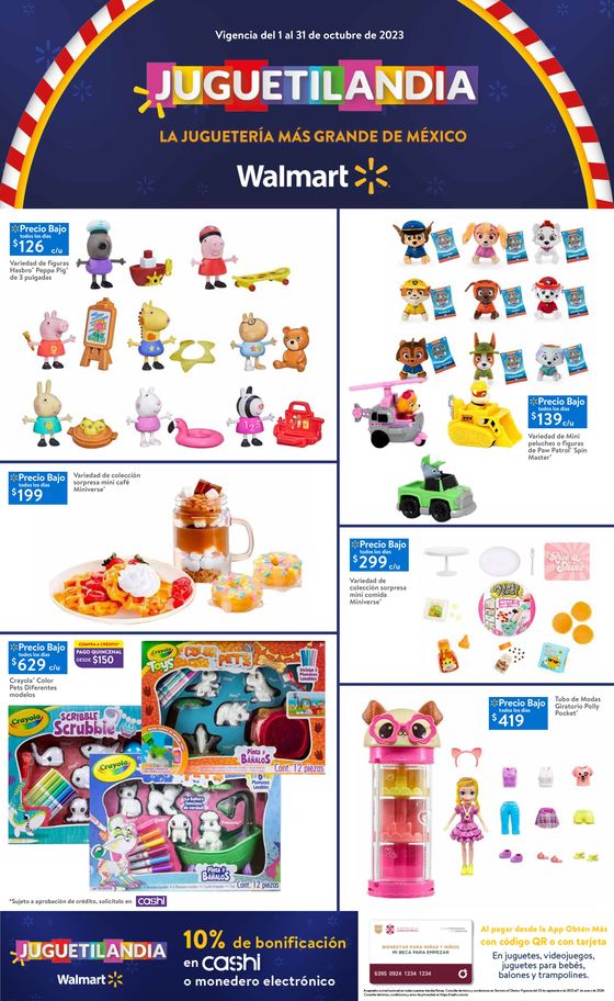 Catálogo Walmart en Guadalajara | Juguetilandia | 2/10/2023 - 31/10/2023