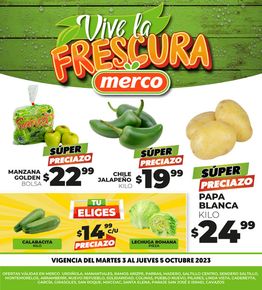 Catálogo Merco | Vive la frescura | 3/10/2023 - 5/10/2023