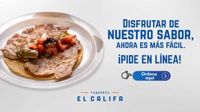 Ofertas de Restaurantes en La Magdalena Contreras | Promociones El Califa de El Califa | 26/10/2023 - 31/12/2023