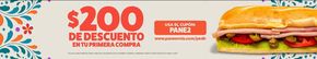 Ofertas de Restaurantes en Venustiano Carranza | $200 de Descuento de Pane en vía | 26/10/2023 - 31/12/2023