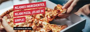 Ofertas de Restaurantes en Ramos Arizpe | Promociones Papa Johns de Papa Johns pizza | 26/10/2023 - 30/11/2023