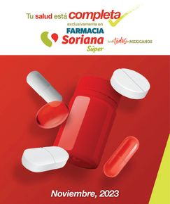 Ofertas de Supermercados en Guanajuato | Folleto Farmacia Súper de Soriana Súper | 6/11/2023 - 30/11/2023