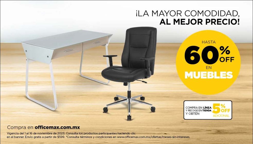 Catálogo OfficeMax en Tijuana | Ofertas Officemax | 6/11/2023 - 30/11/2023