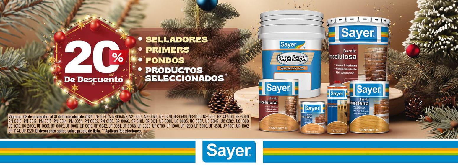 Catálogo Sayer en Ciudad de México | Ofertas Increíbles | 9/11/2023 - 31/12/2023