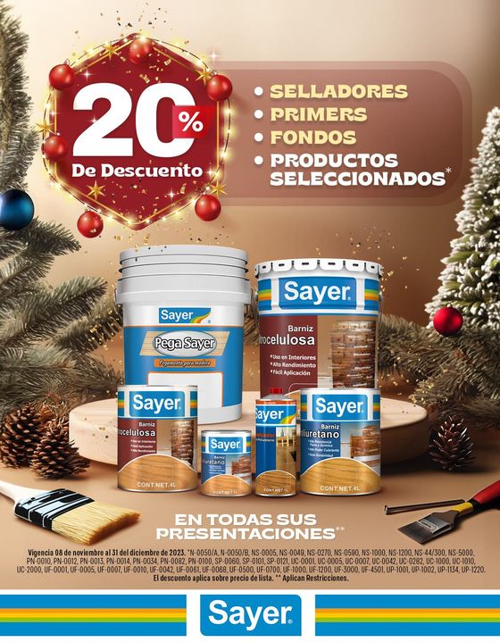 Catálogo Sayer en Ciudad de México | Ofertas Increíbles | 9/11/2023 - 31/12/2023