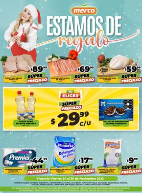 Ofertas de Supermercados en Jardines de la Silla | Merco - Estamos de regalo de Merco | 24/11/2023 - 30/11/2023
