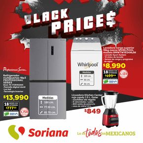 Ofertas de Supermercados en Aguascalientes | Black Prices  de Soriana Híper | 23/11/2023 - 29/11/2023