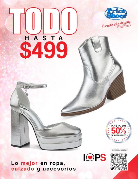 Catálogo Price Shoes en Guadalajara | TODO HASTA $499  | 24/11/2023 - 31/1/2024