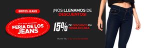 Ofertas de Ropa, Zapatos y Accesorios en Ciudad de México | Llenamos de descuentos de Britos Jeans | 24/11/2023 - 30/11/2023