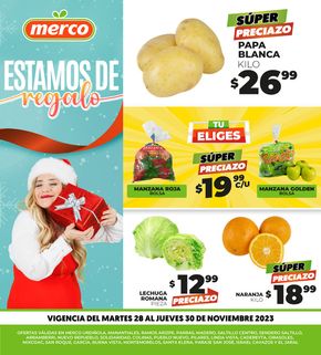 Ofertas de Supermercados en Ciudad Benito Juárez | Vive la frescura con Merco de Merco | 28/11/2023 - 30/11/2023